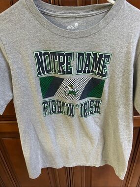 Genuine Merchandise Gray Notre Dame Fightin' Irish Short Sleeve Tee